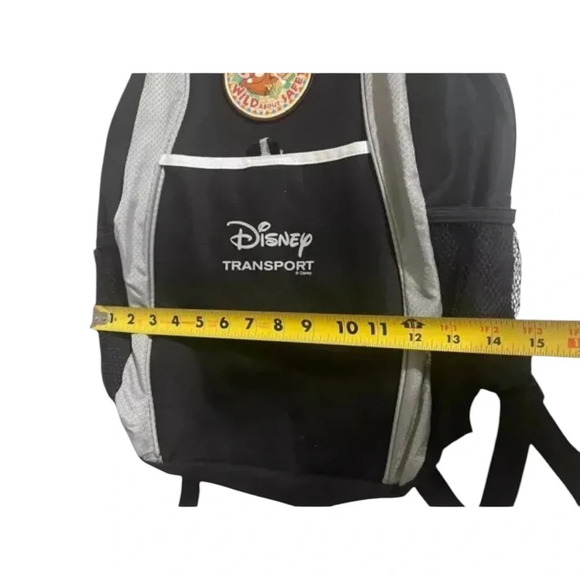 Disney Wild About Safety Disney Transport Backpack Black RARE main image 11